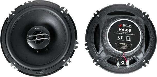 हाइड्रा 6 INCH 3 WAY COAXIAL CAR SPEAKER TURBO-TUNE कोएक्सियल कार स्पीकर