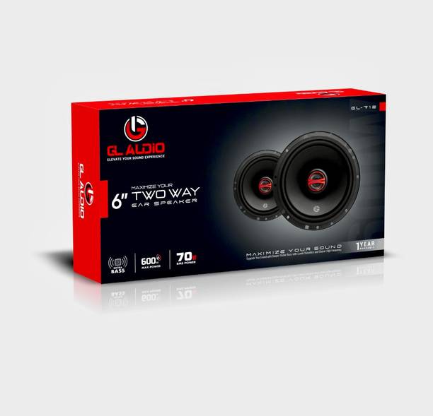 GL AUDIO 6 INCH 2 WAY COAXIAL SPEAKER GL-712 Coaxial Car Speaker