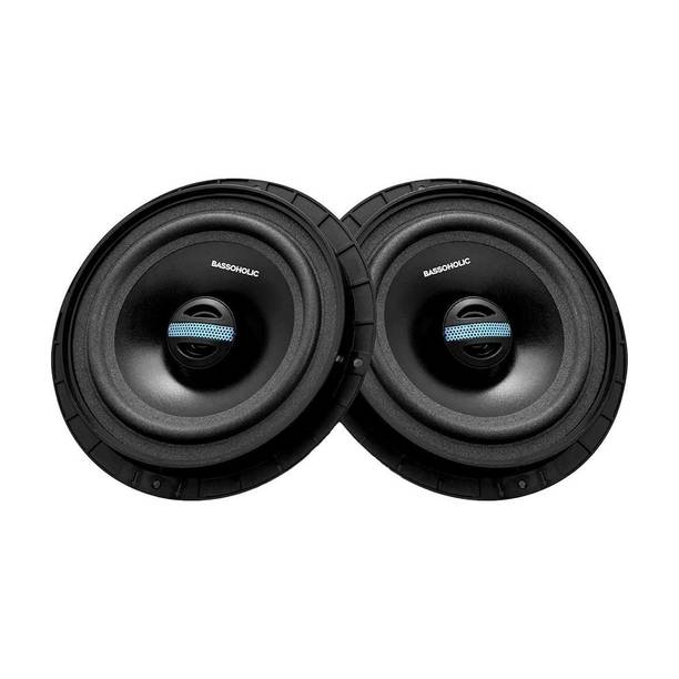 BASSOHOLIC BLSP065 Two Way 6.5 Inches Coaxial High Bass Speakers for Car Coaxial Car Speaker