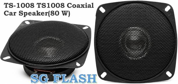 SG Flash TS1008 PREMIUM QUALITY TS1008 Coaxial Car Speaker (80 W) Tweeter Car Speaker