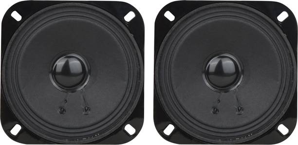 Electronics Crafts 4 inch 15 watt 4 inch speakar 4ohm 15 watt 2 pcs speakar (4 ohm 15 watt ) pack of 2 Component Car Speaker