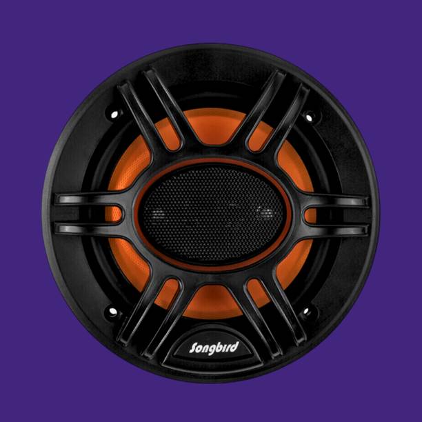songbird 4 Inch 400W Max Door Tweeter 2 Piece Speaker in Box with Grill and Jaali A62-SB-B460S Coaxial Car Speaker