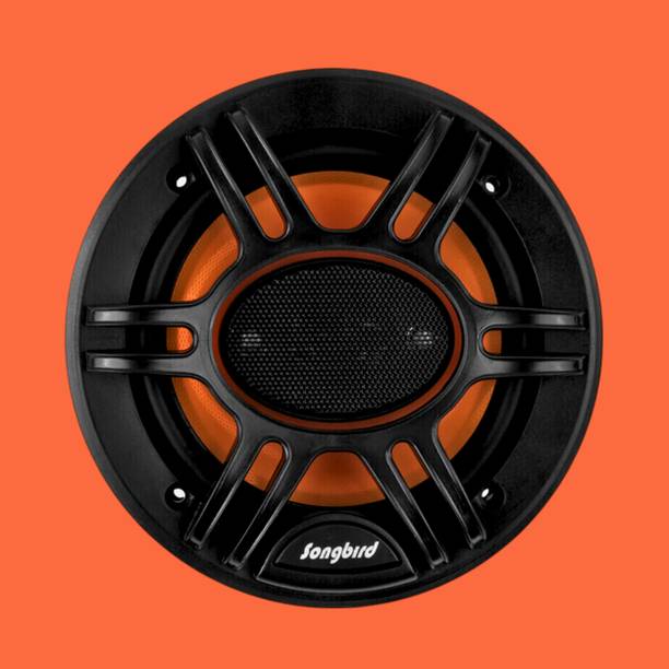 songbird 4 Inch 400W Max Door Tweeter 2 Piece Speaker in Box with Grill and Jaali A57-SB-B460S Coaxial Car Speaker