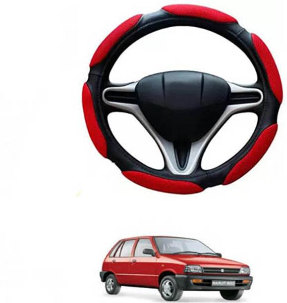 RONISH Hand Stiched Steering Cover For Maruti 800