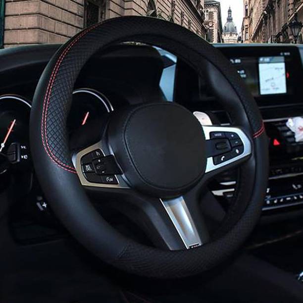 Edylinn Hand Stiched Steering Cover For Universal For Car NA