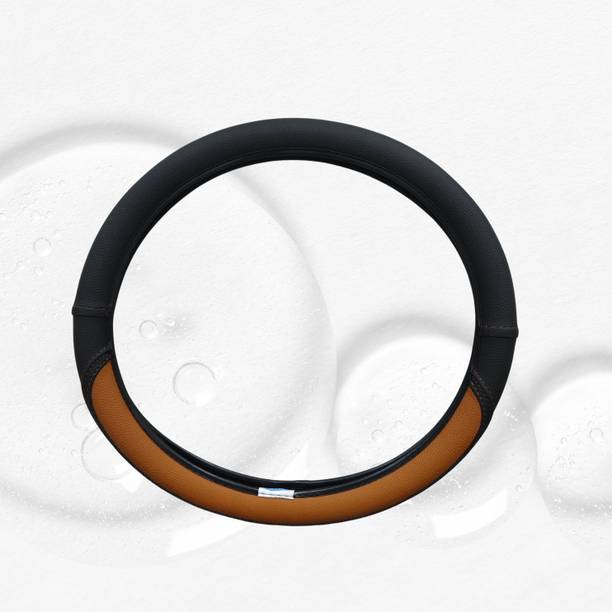 PABLA ENTERPRISES Hand Stiched Steering Cover For Universal For Car Universal For Car