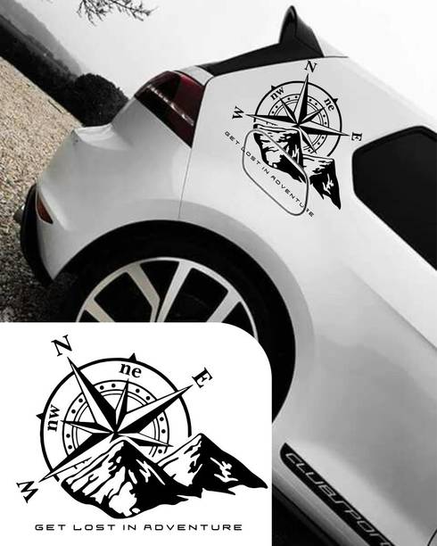 ग्रेडेप्थ स्टीकर एंड डीकल स्टीकर साइड, रियरशील्ड, बम्पर, विंडशील्ड के लिए