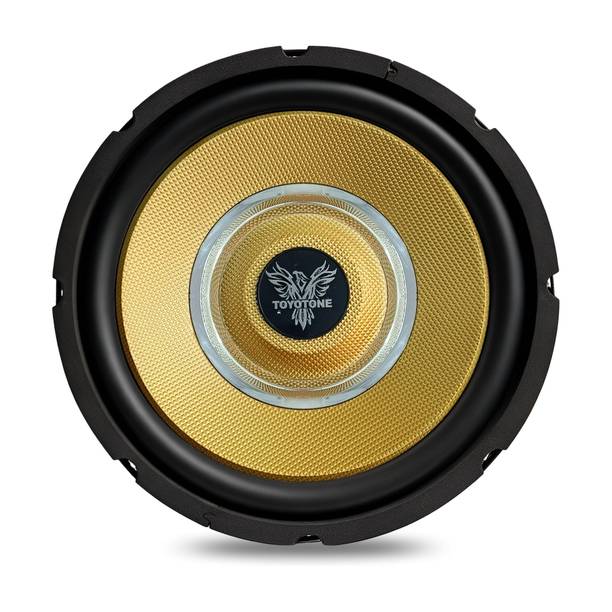 TOYOTONE 10" Subwoofer Infinity Series – 700W Peak Power 4Ohm / 1.5" Copper Coil / 120mm Single Magnet Ideal for Upgrading Car Bass Tubes, Home Subwoofer Systems Subwoofer