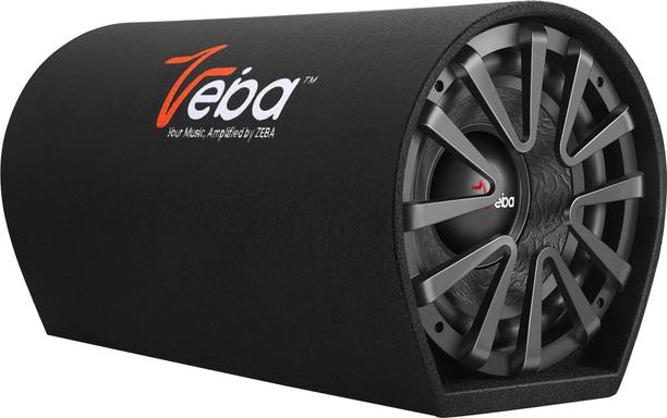 Zeba BT-X10 a 10 inch Active Car Bass tube With Inbuilt Imported Amplifier Subwoofer