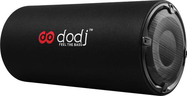DODJ DSR10 INCH Active Round Car BassTube With Inbuilt Imported Amplifier powered Subwoofer