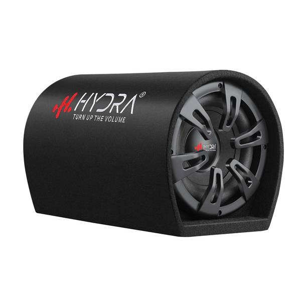 Hydra HY-SONIC 8ABT 8 Inch Active car bass tube with Inbuilt Amplifier Powered Subwoofer Subwoofer