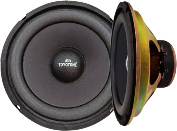TOYOTONE (Pack of 2) 8" Inch HI-FI Woofer Speaker | Copper Coil of 4 Ohms | Form Woofer | 90x17 Magnet | 60 Watt for Car and Home Audio System Subwoofer