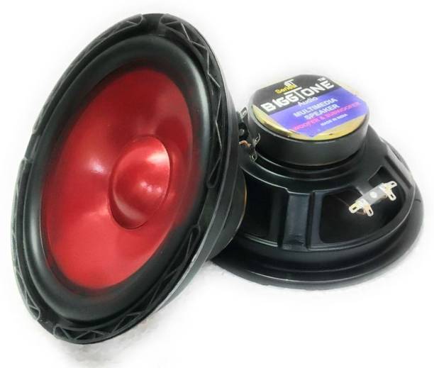 Biggtone 8" Sparkle Car Woofer Speaker | Deep Bass Performance Red Subwoofer