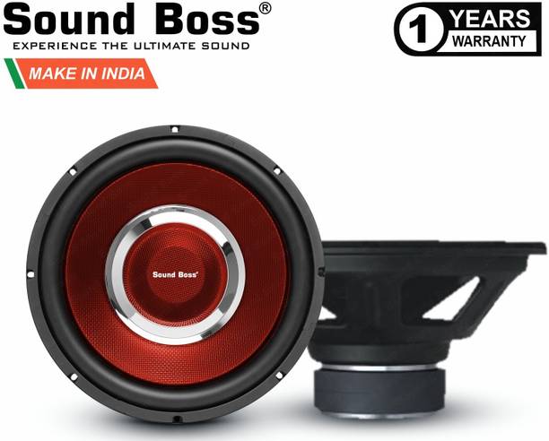 Sound Boss SB-1500 (RED) 1500W 12" (300mm) Double Magnet Subwoofer