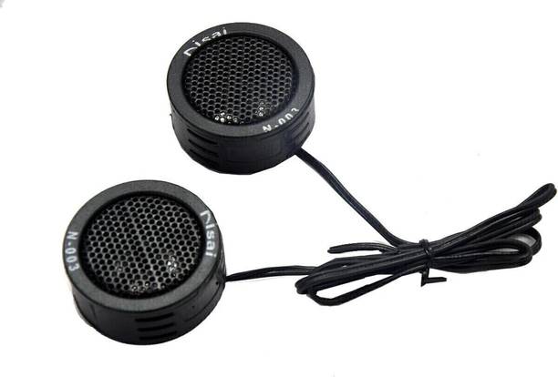 HouseOfCommon N-003 Tweeter 1.5-inch 80 Watts Dome Tweeters Car Speaker/for Home Speaker 80W Auto Sound Dome for Audio System car stereo tweeter (Black) Subwoofer