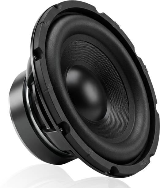 CARZEX 8 Inch Subwoofer with 150W RMS, 4-ohms with 500W Peak Power Single Magnet Power Subwoofer For Automotive & Car Audio Systems (Single Piece) Subwoofer
