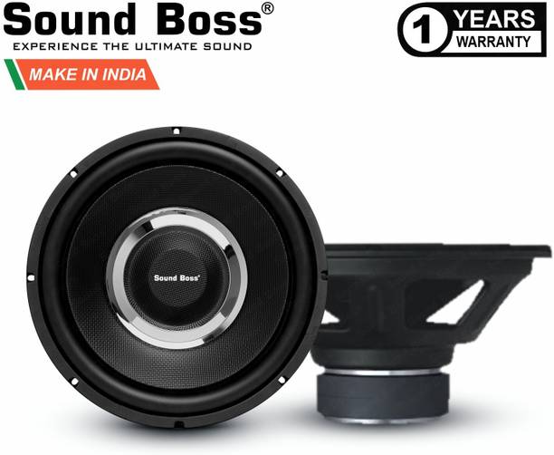 Sound Boss SB-1500 (BLACK) 1500W 12" (300mm) Double Magnet Subwoofer
