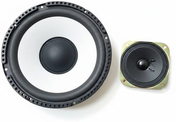 Virtual mart india VMICOMBWAS 4 Inch Full Range Speaker 8 inch Subwoofer Driver | High Bass Sound Unit Subwoofer
