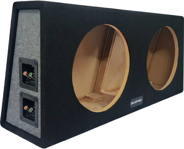 BASPRO Punch Master EN-1215x2 Dual 12" Shallow Box for Double 12 inch Subwoofer