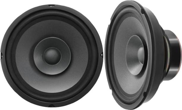 TOYOTONE 8" 80W Full Range Audio Speaker Stereo Woofer Loudspeaker | Paper Dual Cone With Cloth Edge 8 Ohm Impedance | 100x17 MM Ferrite Magnet (Pack of 2) Subwoofer