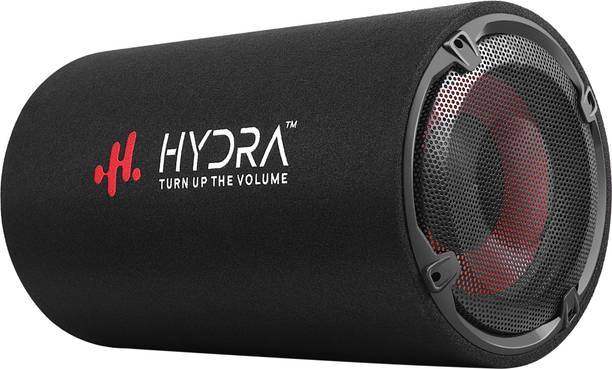 हाइड्रा HY-SONIC 12RBT 12 Inch Active Round Car Bass tube With Inbuilt Amplifier Powered सबवूफर