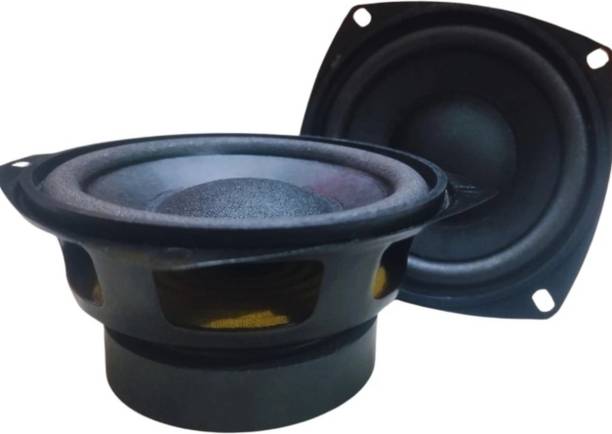 CARSHADE Woofer Set For Sound column, Amplifier, Car, Auto, Taxi, Tractor , Etc 4 Inch Speaker Subwoofer Subwoofer