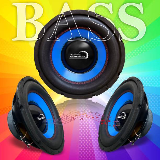 AUTOCOZEN Car Subwoofer 10 Inch 250W RMS/1000W Peak Power / 1.5-Inch Copper Coil / 120mm Single Magnet Ideal for Upgrading Car Bass Tubes Subwoofer