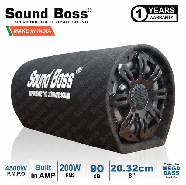 Sound Boss SB-X4500M8 8-INCH BassTube with In-Built Amplifier. Subwoofer