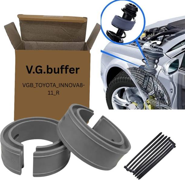 VGBUFFER ARAI Tested Car Suspension Coil Spring Buffer INNOVA 2008-11 Rear Susp 2 pc Car Suspension Kit
