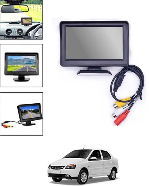 ABJD Universal Digital Black Full HD 4.3 Dashboard LCD Monitor Screen For Car-151 Black LED