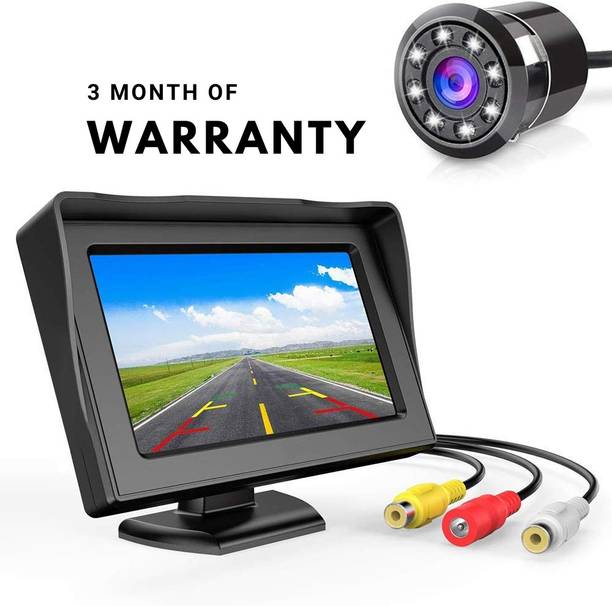 amsik 4.3 Inch TFT LCD Color Dashboard Display Black LED