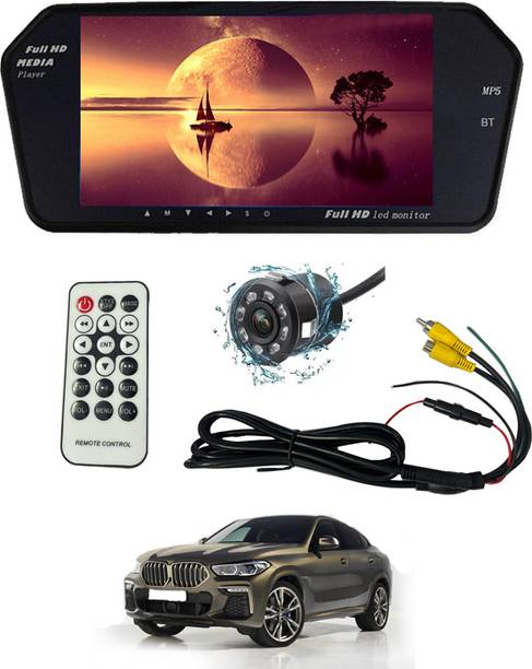 ABJD 7inch Full HD BT LED Monitor Screen Remote with Camera/USB/FM/AV/MP3/TF-314 Car Stereo
