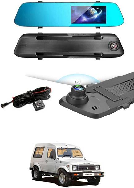 MSNP 5inch Dual Lens HP1080p Car DVR DashCam Video Recorder Universal For Car 131 Black LCD
