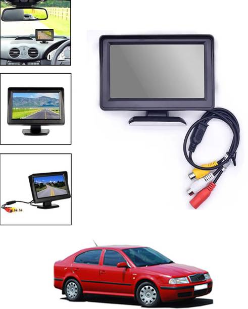 ABJD Universal Digital Black Full HD 4.3 Dashboard LCD Monitor Screen For Car-197 Black LED