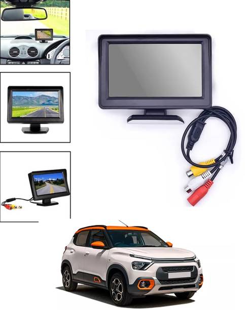 ABJD Universal Digital Black Full HD 4.3 Dashboard LCD Monitor Screen For Car-44 Black LED