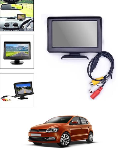 ABJD Universal Digital Black Full HD 4.3 Dashboard LCD Monitor Screen For Car-206 Black LED