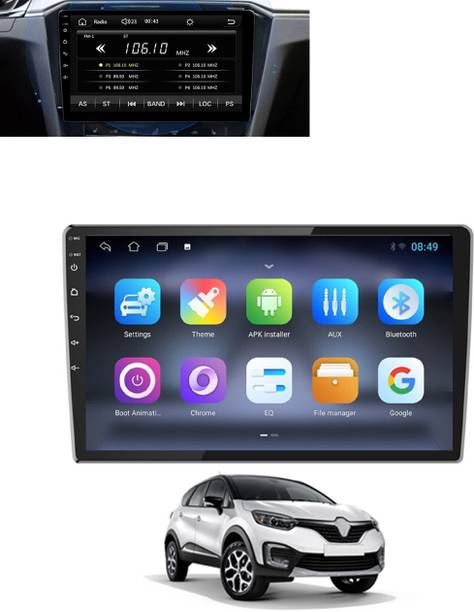 ABJD 9Inch Android Screen With Audio/Video/Wifi/Bluetooth Full HD Touch Screen-49 Black OLED
