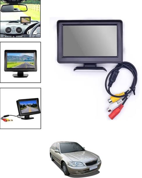 ABJD Universal Digital Black Full HD 4.3 Dashboard LCD Monitor Screen For Car-61 Black LED