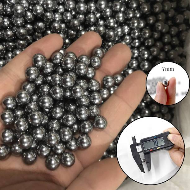 Marksman 100pcs 7mm Silver Bearing Balls – Steel Balls for Bike Bearings & Equipment Wheel Bearing