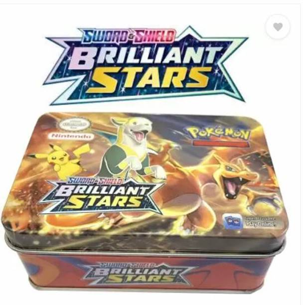 बेस्टी टॉयज Present Pokemon Card Game with Metal Box (41 cards)