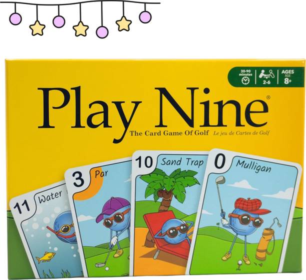 Zuuluzrs Nine Play - The Card Game for Families | Best Strategy Game for Couples