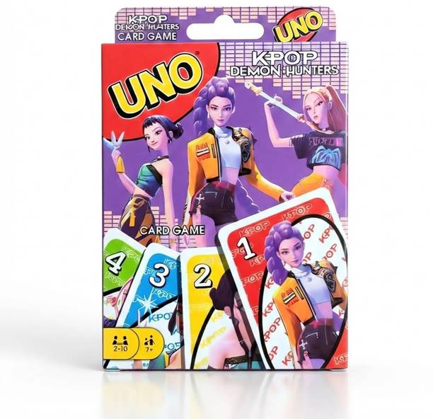 Zuigo UNO KPOP DEMON HUNTERS Cards Game Play with Family and Friends CARD GAME .-