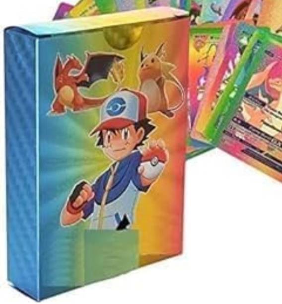 Mira Farmcraft 55 PCS TCG Deck Box - V Series GX Rare Rainbow Cards & Common-Rare Mystery