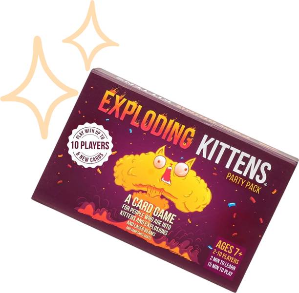 Zuuluzrs Exploding Kittens Card Games For Fun While Playing The Game With Family