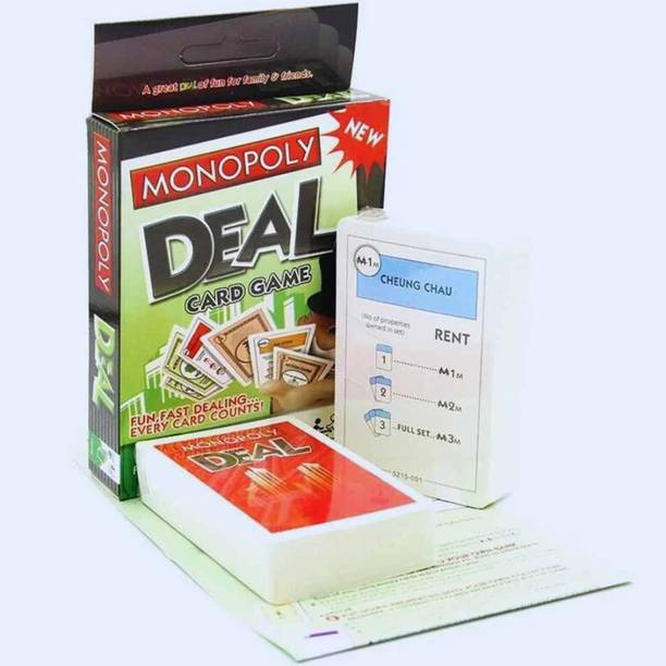 CardCraze New Monopoly card Game | 108 Cards
