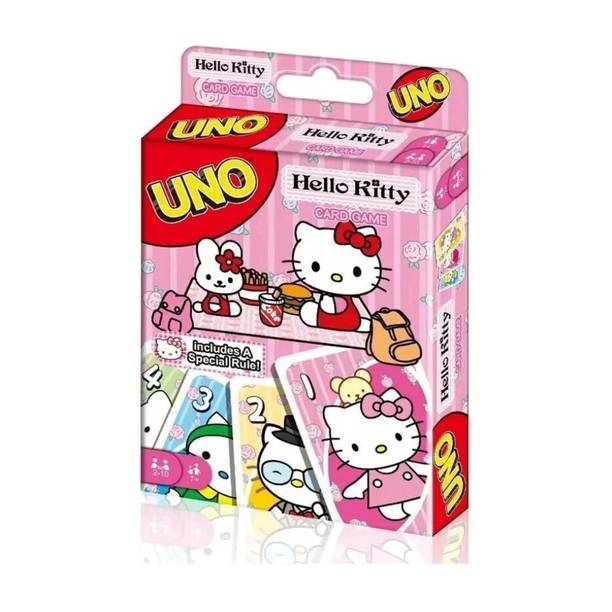 Zuigo UNO HELLO KITTY CARD Game Play with KIDS Family and Friends