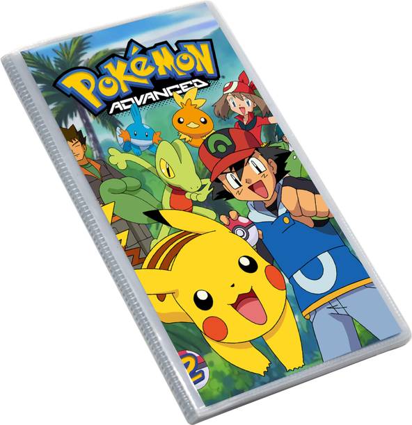 Craveon 3 Pocket Empty Card Binder for Poke-Mon Cards with 26 Pages for Kids