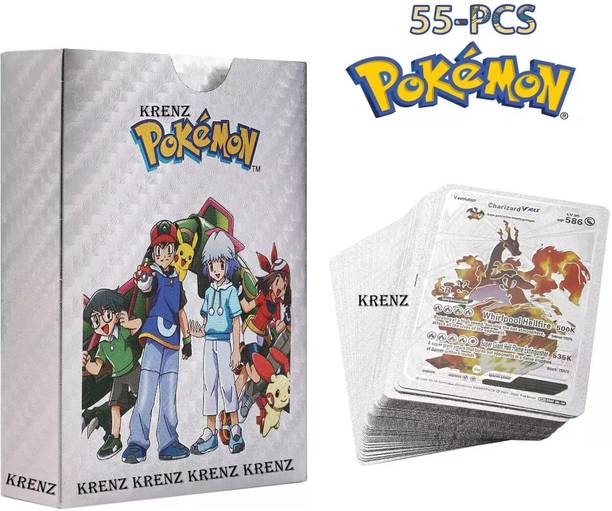 sevriza Pokemon Playing Cards 55 Pcs Silver Foil Card Box V Series