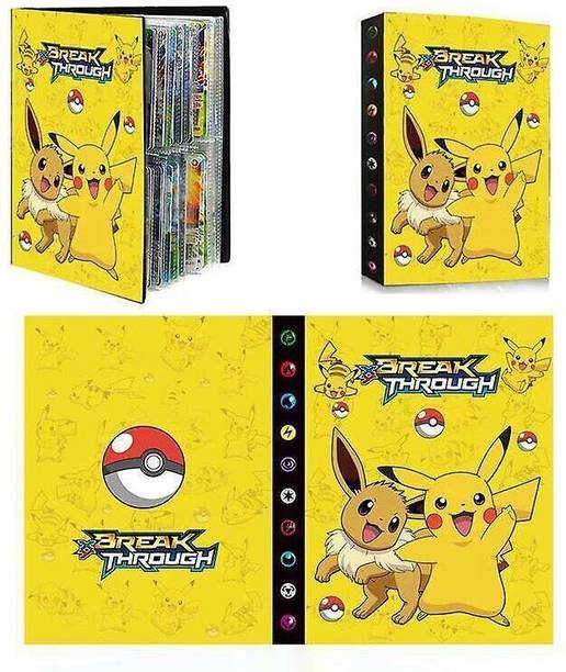CrazyBuy Pokemon Album Collection Card Book 240 Display Books Pokemon Binder Bindera