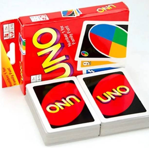 CHIVAA UNO Playing Cards for Kids & Family | Classic Card Game | Travel Party Ga